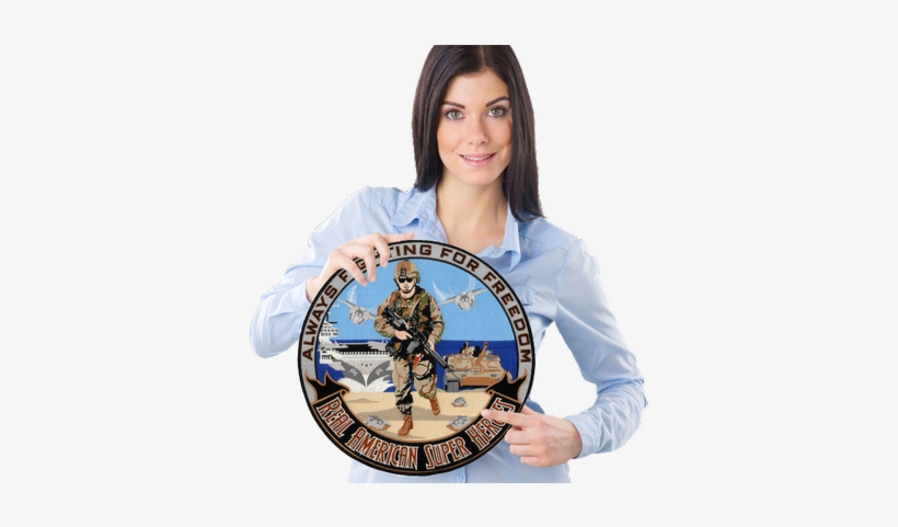 Patchplaques - Real American Super Heroes Patch, transparent png download