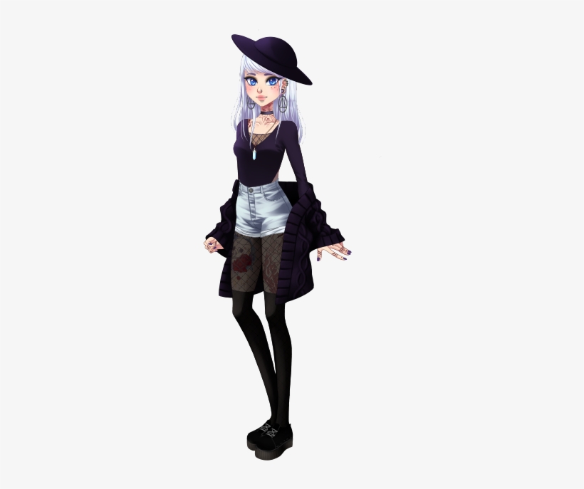 Lena With Straight Bangs For Once, Bc I Love Straight - Black Butler Gender Bender, transparent png download