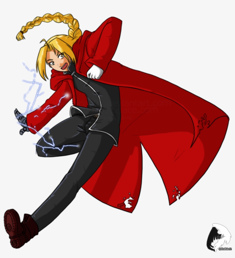 Edward Elric By Windrider01-d4dcgdq - Edward Elric Clipart, transparent png download