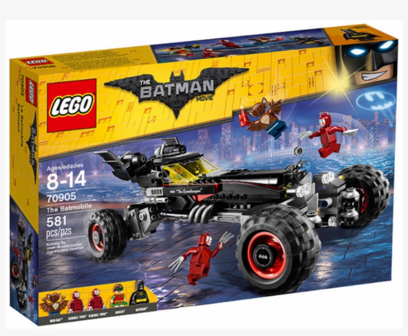 Lego Batman Movie The Batmobile - Lego Batman Movie Sets Batmobile, transparent png download