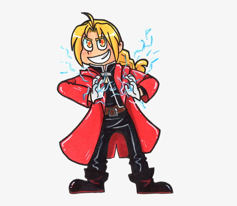 Bleed Area May Not Be Visible - Edward Elric, transparent png download