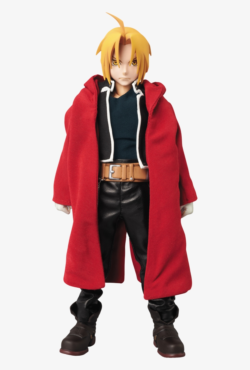 Edward Elric Sixth Scale Figure - Medicom Fullmetal Alchemist: Edward Real Action Heroes, transparent png download