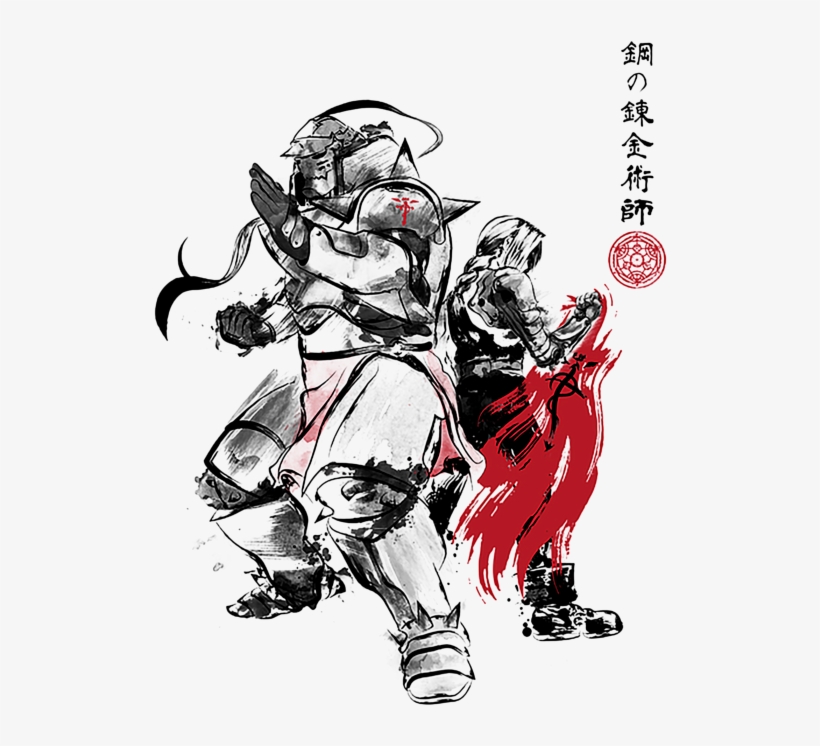 Bleed Area May Not Be Visible - Full Metal Alchemist Brotherhood Poster, transparent png download
