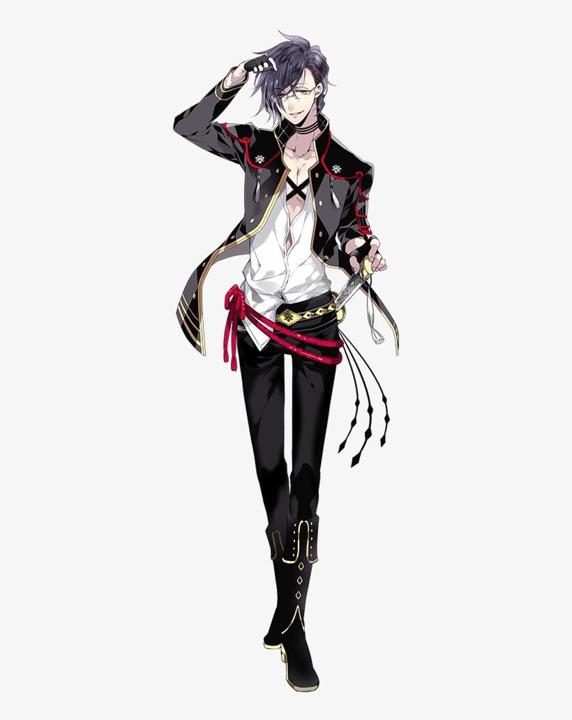 0 Replies 2 Retweets 4 Likes - Touken Ranbu Akashi Kuniyuki, transparent png download