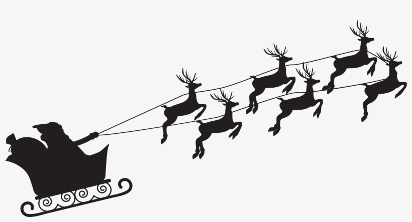 santa claus sleigh png