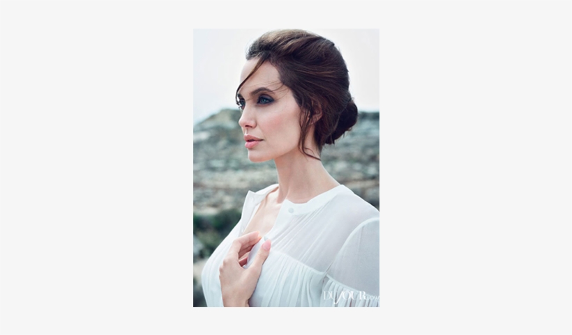 Angelina Jolie To Quit Acting - Angelina Jolie New Photoshoot, transparent png download