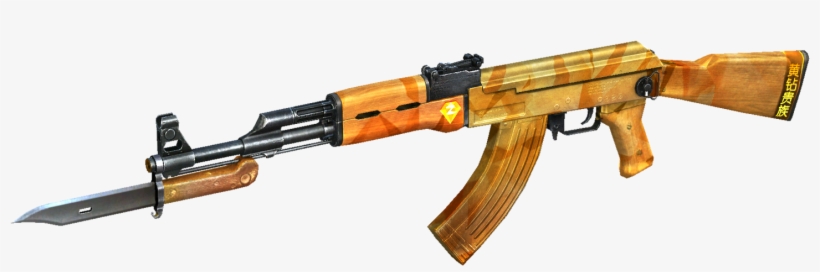 Ak47 Tc Yc - Assault Rifle, transparent png download
