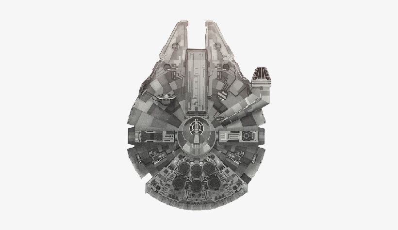 Millenium-falcon - Northrop Grumman B-2 Spirit, transparent png download