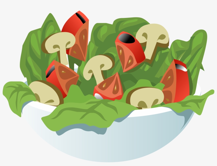 Png Library Stock Une Salade Vocabulaire Cuisine Manger - Salad Clipart Transparent Background, transparent png download