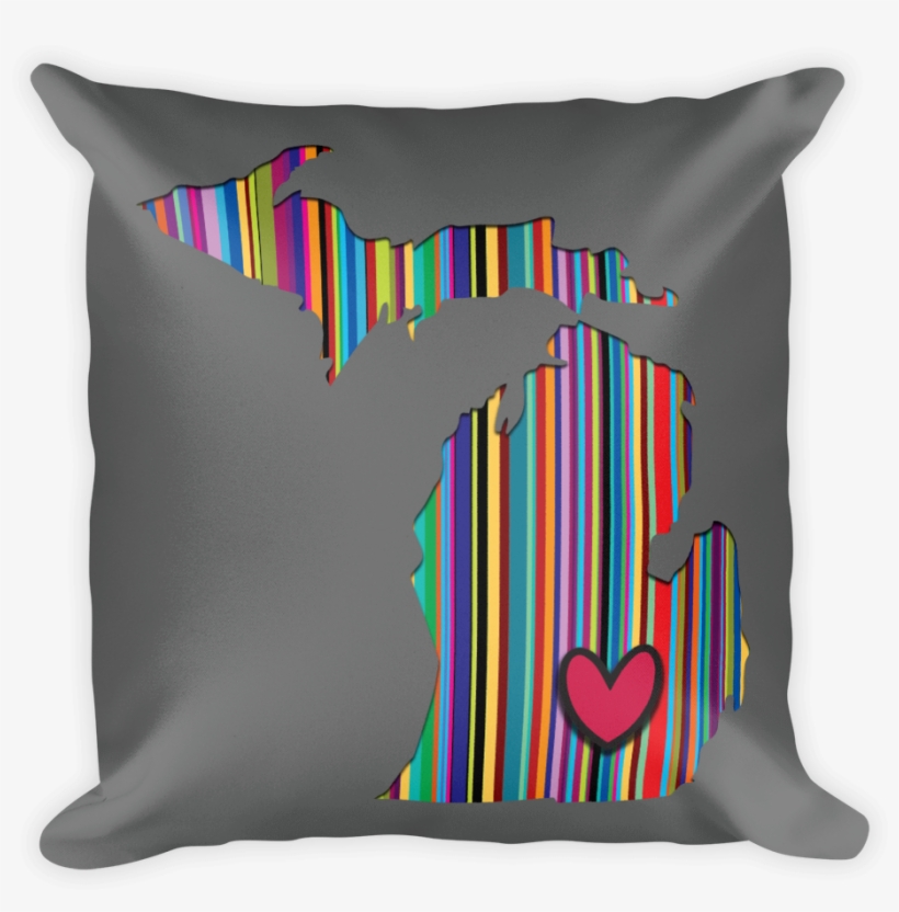 Michigan Love Sq Mockup Front, transparent png download