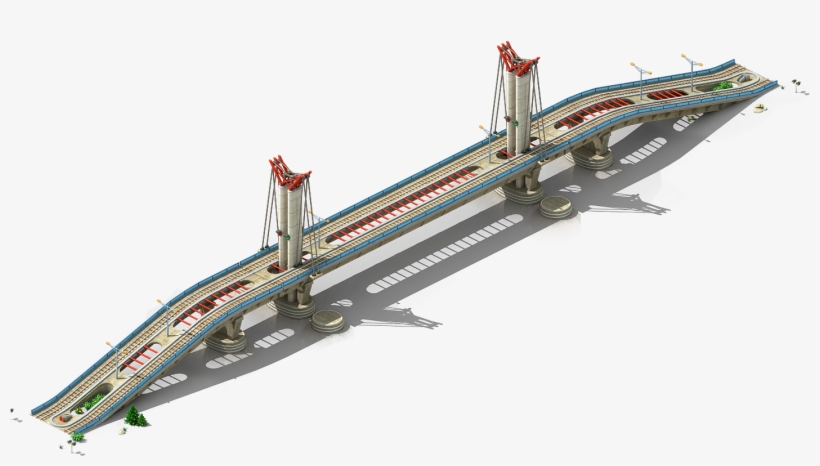 Gustave Flaubert Bridge L1 - Bridge, transparent png download