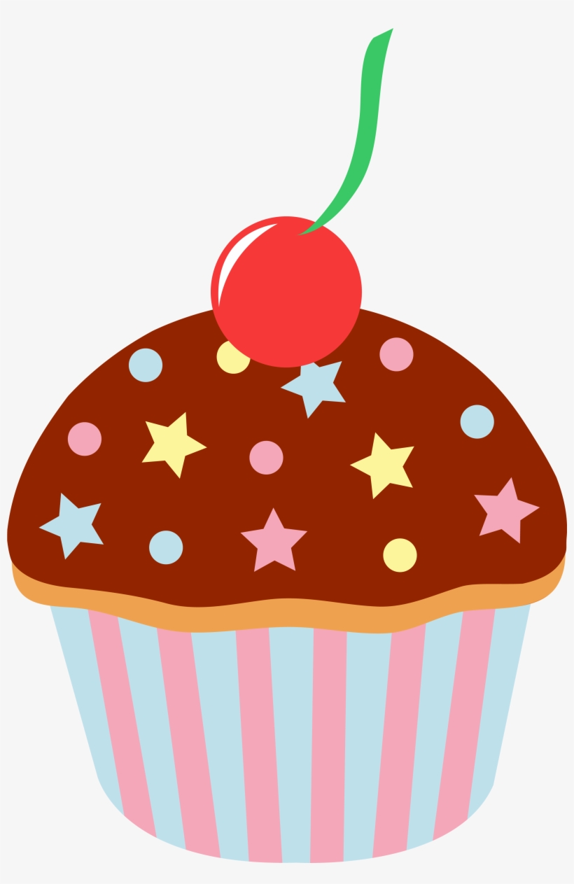 Come Prepared To Face Off Fellow Decorators In A Cupcake - Cartoon Cupcake, transparent png download