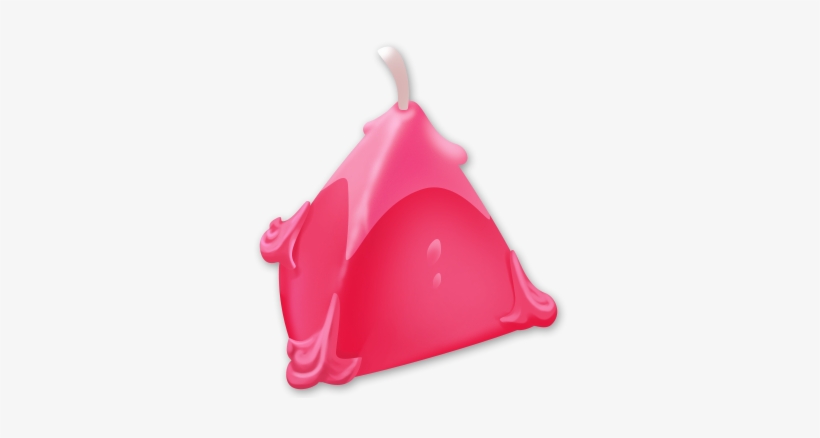 Raspberry Candle - Crop, transparent png download