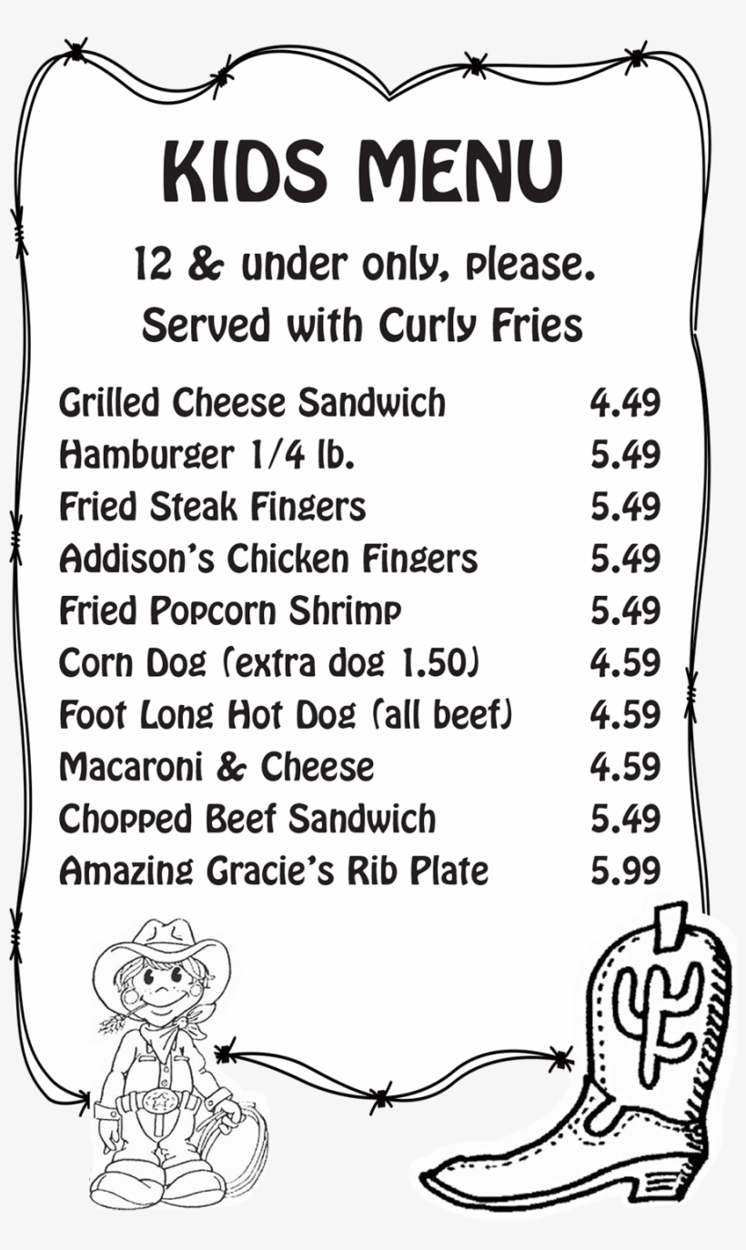 544d86a26facfkidsmenu - Kids' Meal, transparent png download