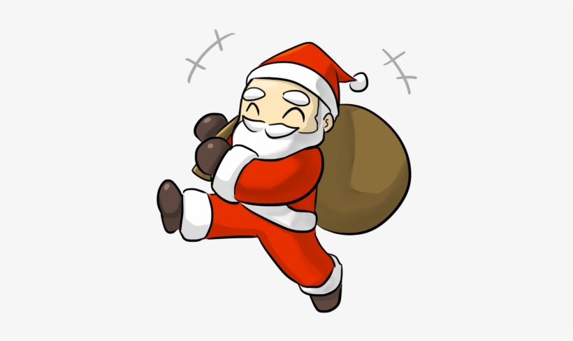 Free To Use & Public - Santa Claus Cartoon Png, transparent png download