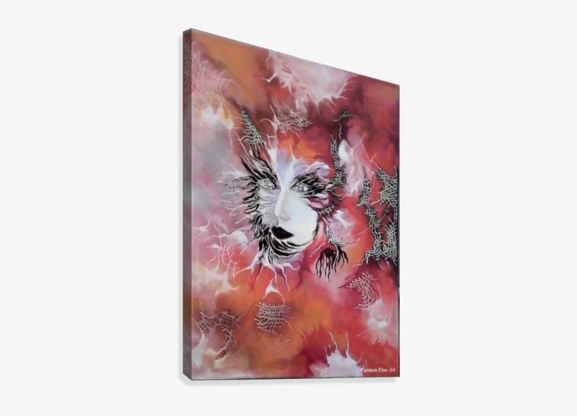 Tender Demon Canvas Print - Canvas Print, transparent png download