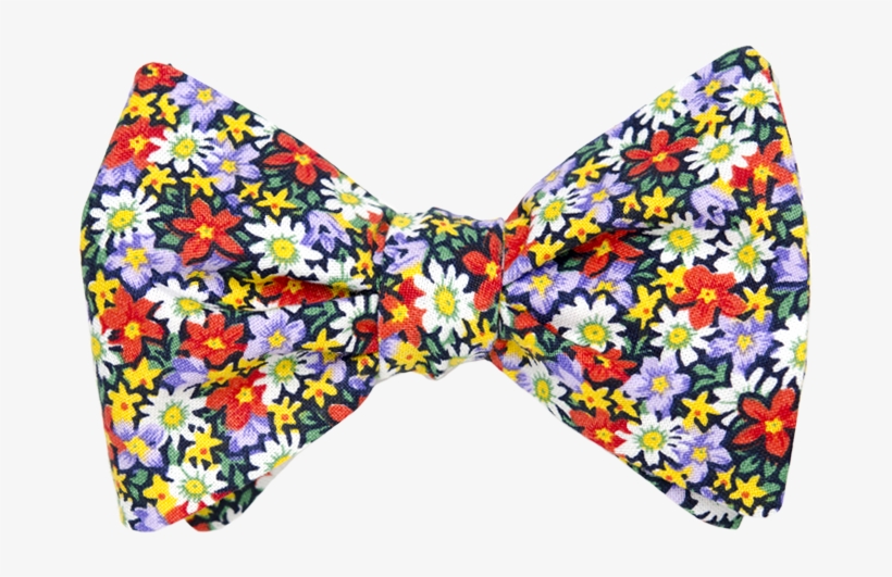 Power Flower Bow Tie - Bow Tie, transparent png download