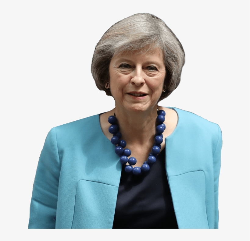 Theresa May Walking - Theresa May Orange Order, transparent png download