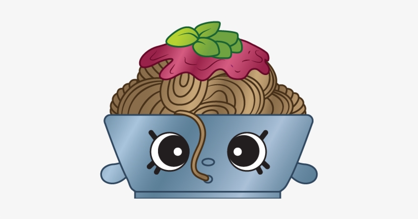 Spaghetti Bolognese Twirly Spaghetti - Shopkins Freddy Fried Rice ...