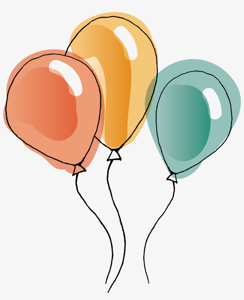 Balloon Watercolor Painting Clip Art - Watercolor Balloons Transparent Background Transparent Png - 1875X1875 - Free Download On Nicepng