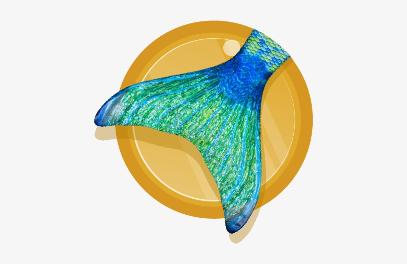 Zoey's Aussie Green Mermaid Tail - Zoey's Aussie Green Mermaid Tail Skin, transparent png download