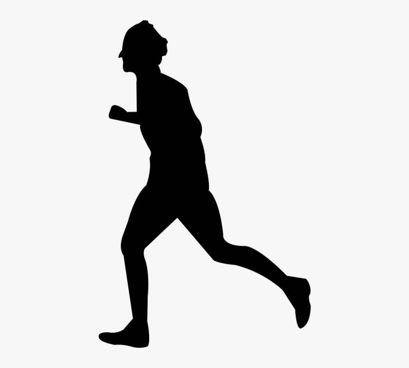 Medium Image - Person Running Png, transparent png download
