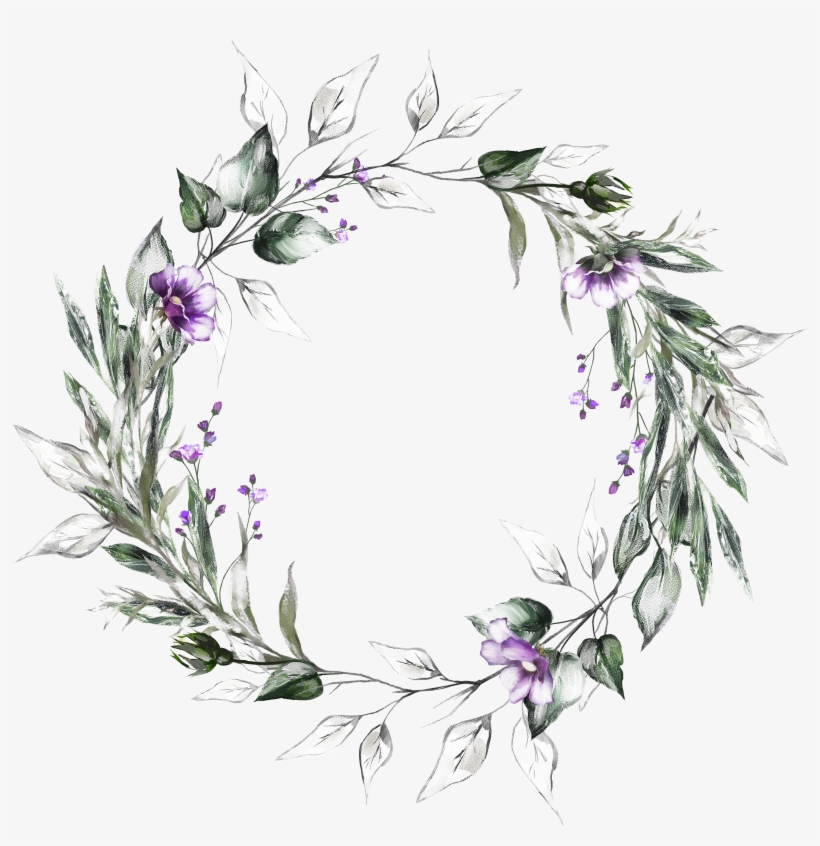 H927 Wreath Watercolor, Watercolor Drawing, Watercolor, transparent png download
