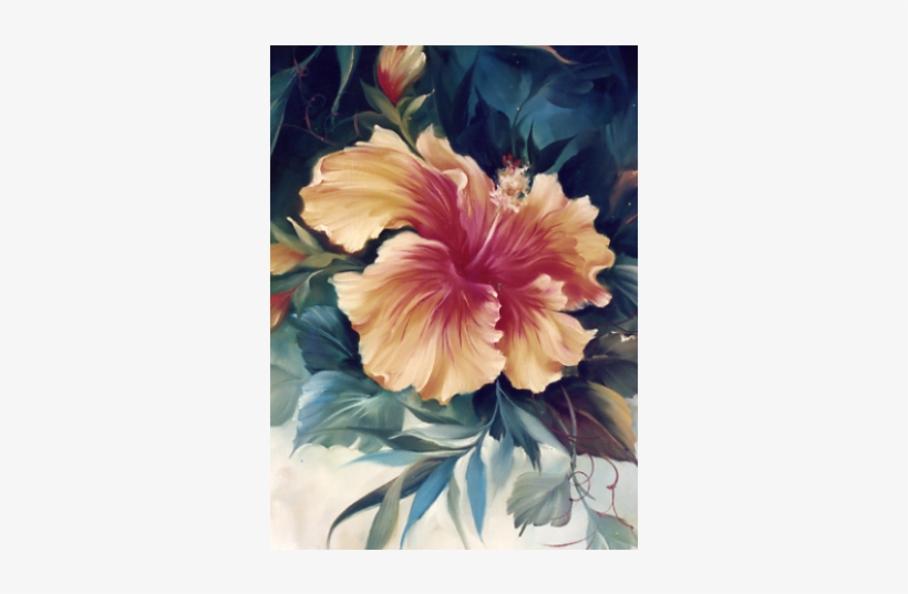 Hibiscus Art - Jpeg, transparent png download