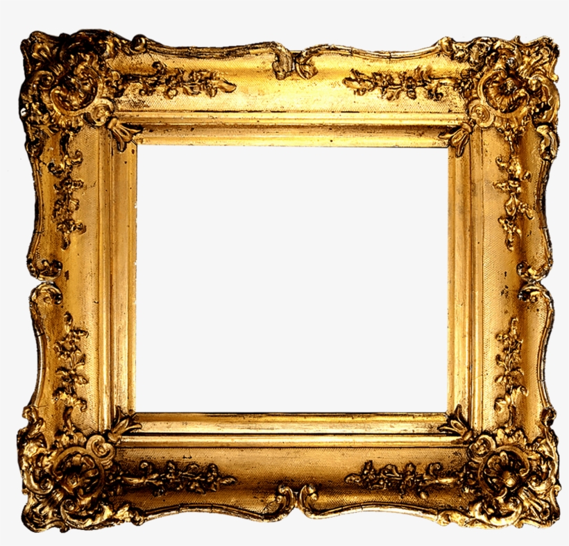 Vintage Gold Frame, transparent png download