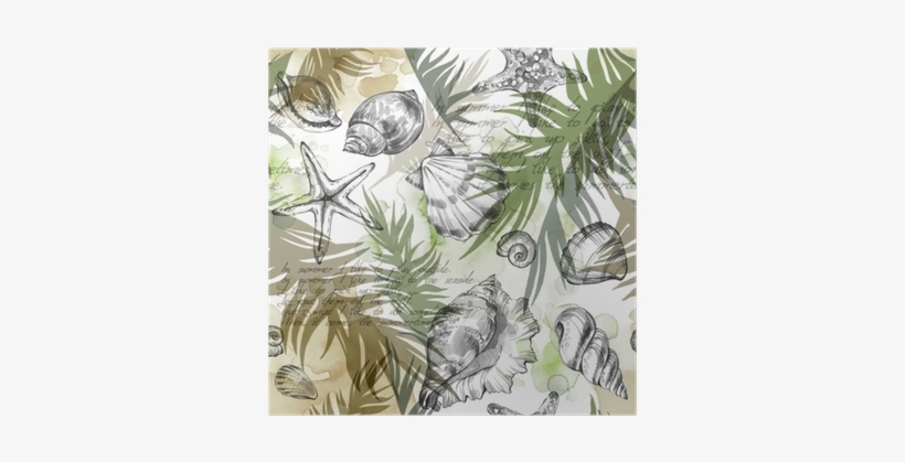 Summer Party Holiday Background, Watercolor Illustration - Watercolor Painting, transparent png download