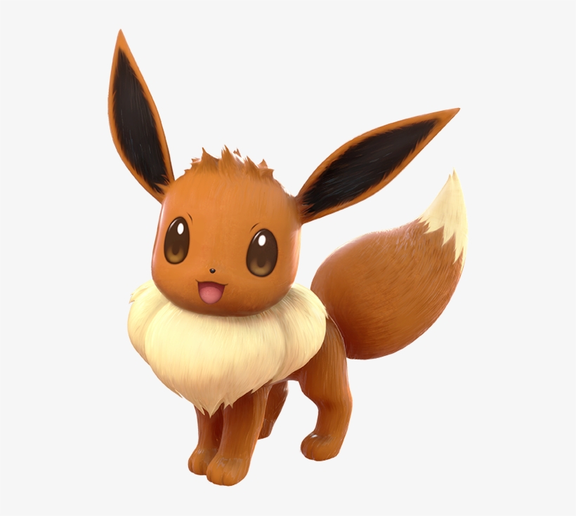 Support Eevee - Pikachu Kawaii Png, transparent png download