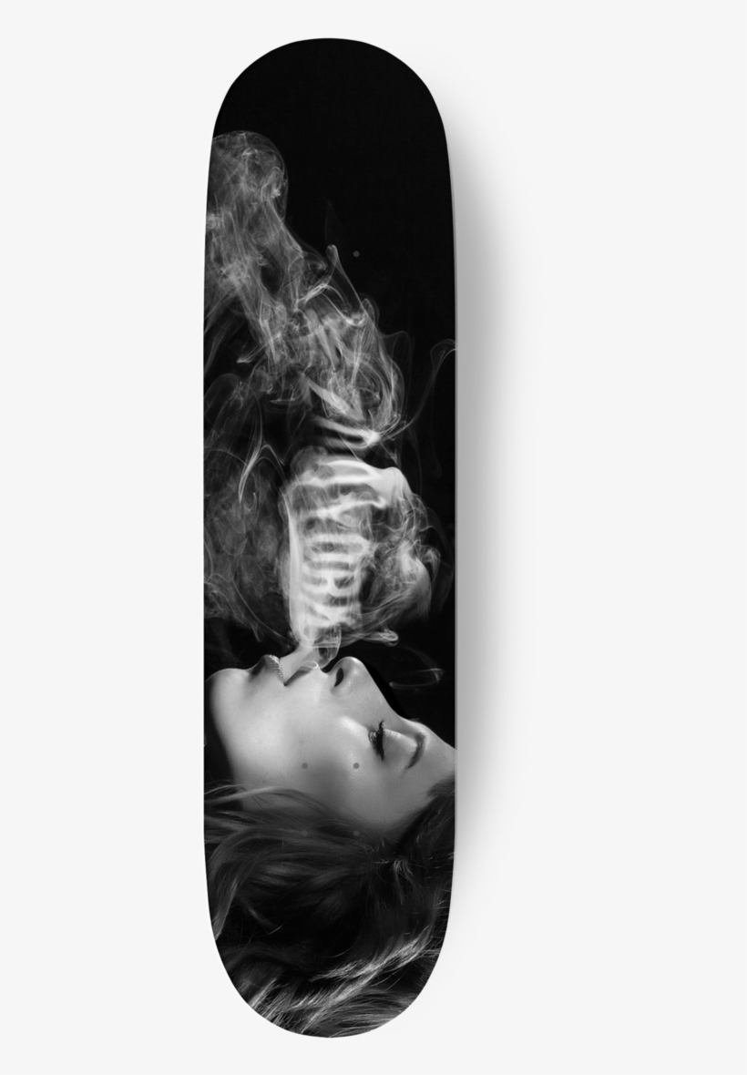 Blowing Smoke - Zoo York Blowing Smoke Pro Skateboard Deck - 8.25", transparent png download