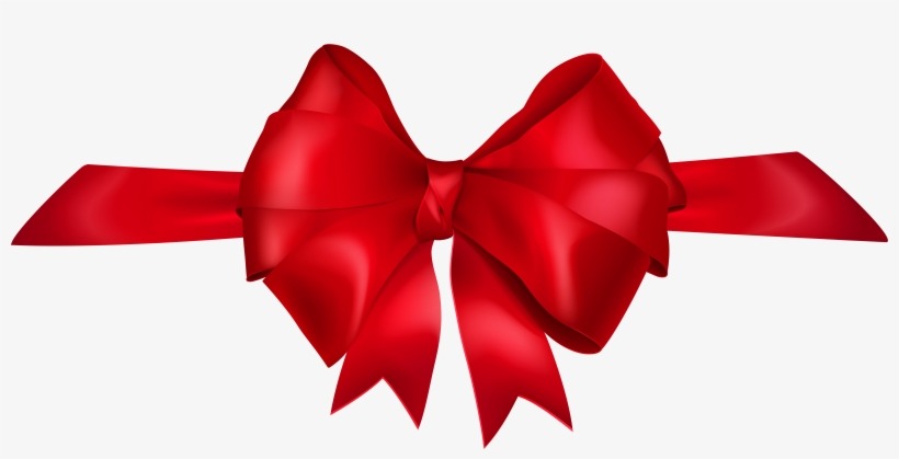 Free Red Bow Png, transparent png download