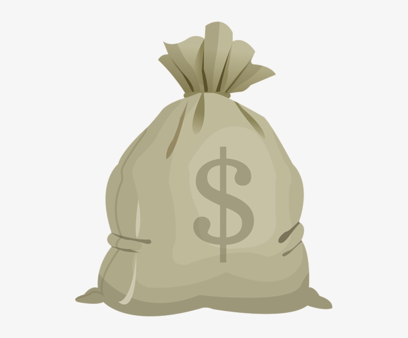 Money Bag Transparent Clip Art Image - Money Transparent Clipart, transparent png download