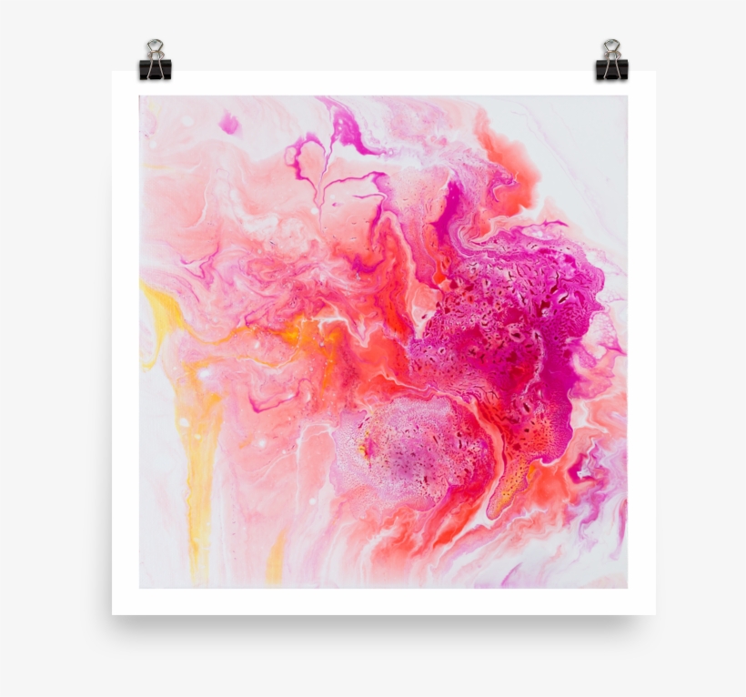 "heavenly Kiss" Art Print, transparent png download