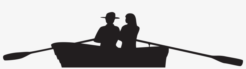 Jpg Transparent Download Silhouette Sitting At Getdrawings - Couple On Boat Silhouette, transparent png download