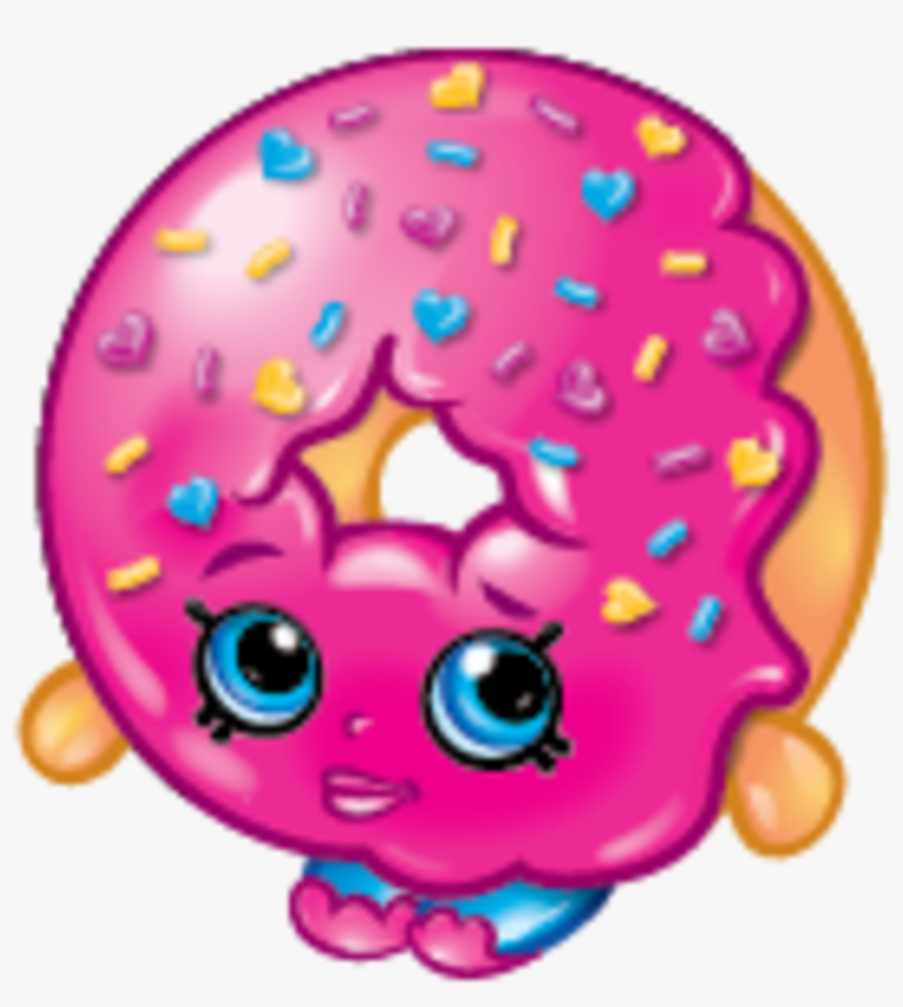 Clipart Royalty Free Library Clipart Shopkins - Dlish Donut, transparent png download