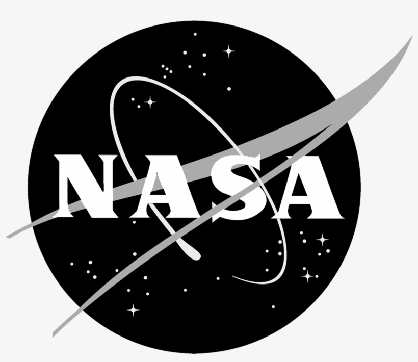 Azsgc Logos - Nasa Black And White, transparent png download