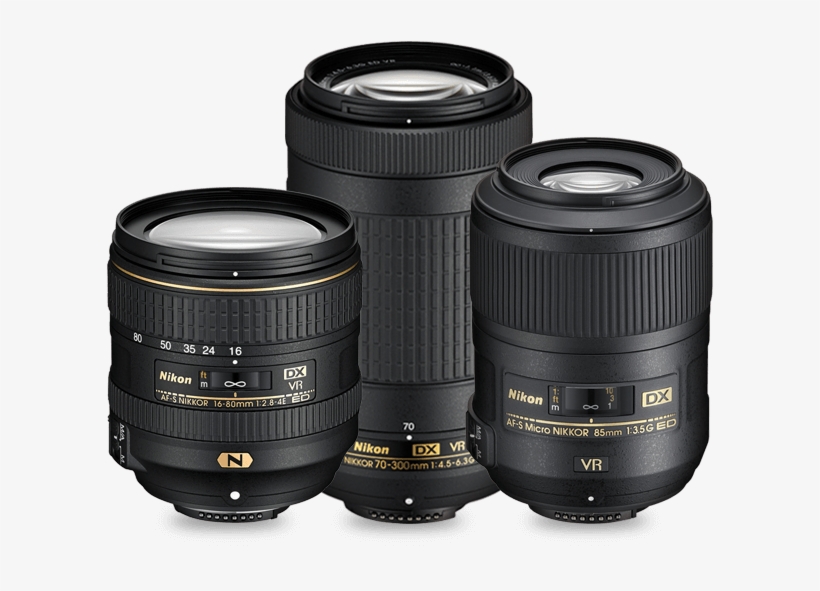 Nikkor Lenses For Every Subject - Nikon Af-s Dx Nikkor 16-80mm F/2.8-4e Ed Vr, transparent png download