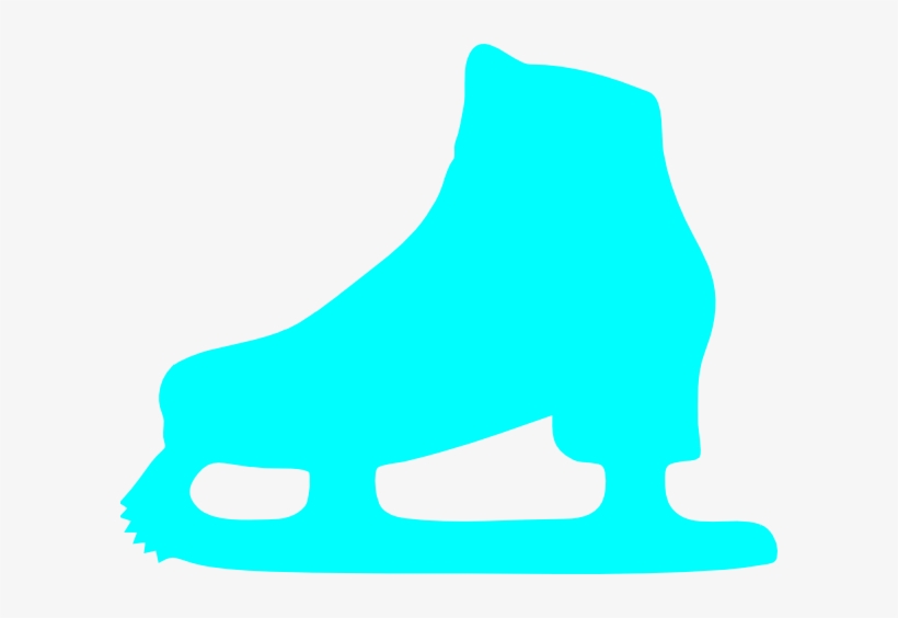 Iceskate Clip Art At Clker Com Vector - Blue Ice Skates Png, transparent png download