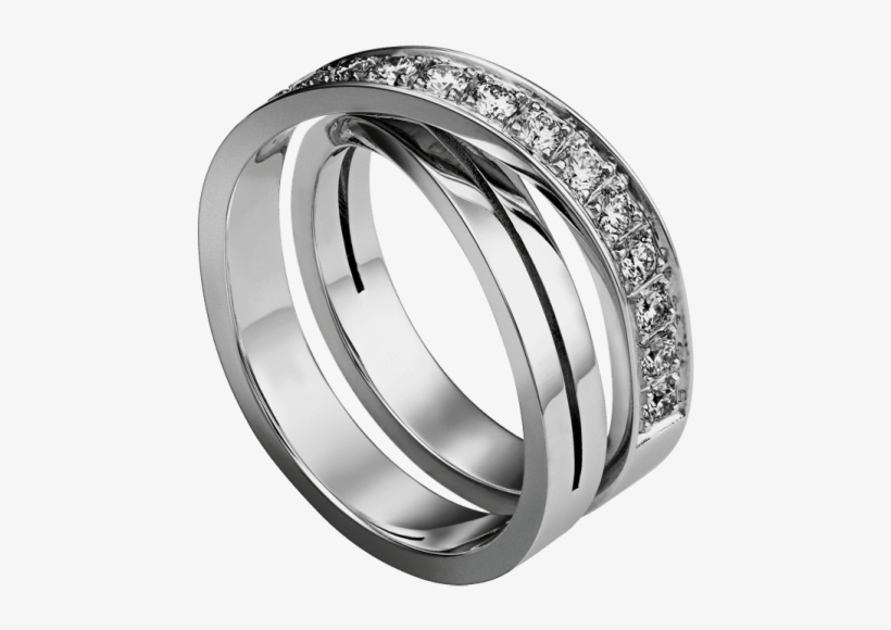 Free Png Silver Ring With Diamonds Png Images Transparent - Etincelle De Cartier Ring, transparent png download