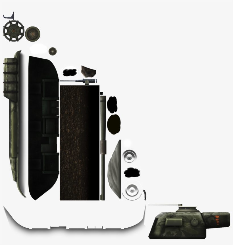 Tank - Firearm, transparent png download