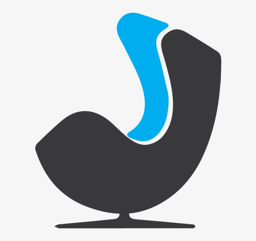 Nest Logo Chair Png From Coefficient Design Interiors - Logo Design Chair, transparent png download