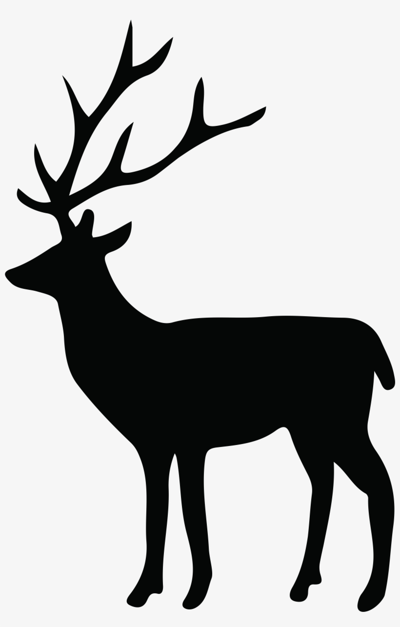 Clipart Freeuse Download Mule Deer Silhouette At Getdrawings - Deer Silhouette Png, transparent png download