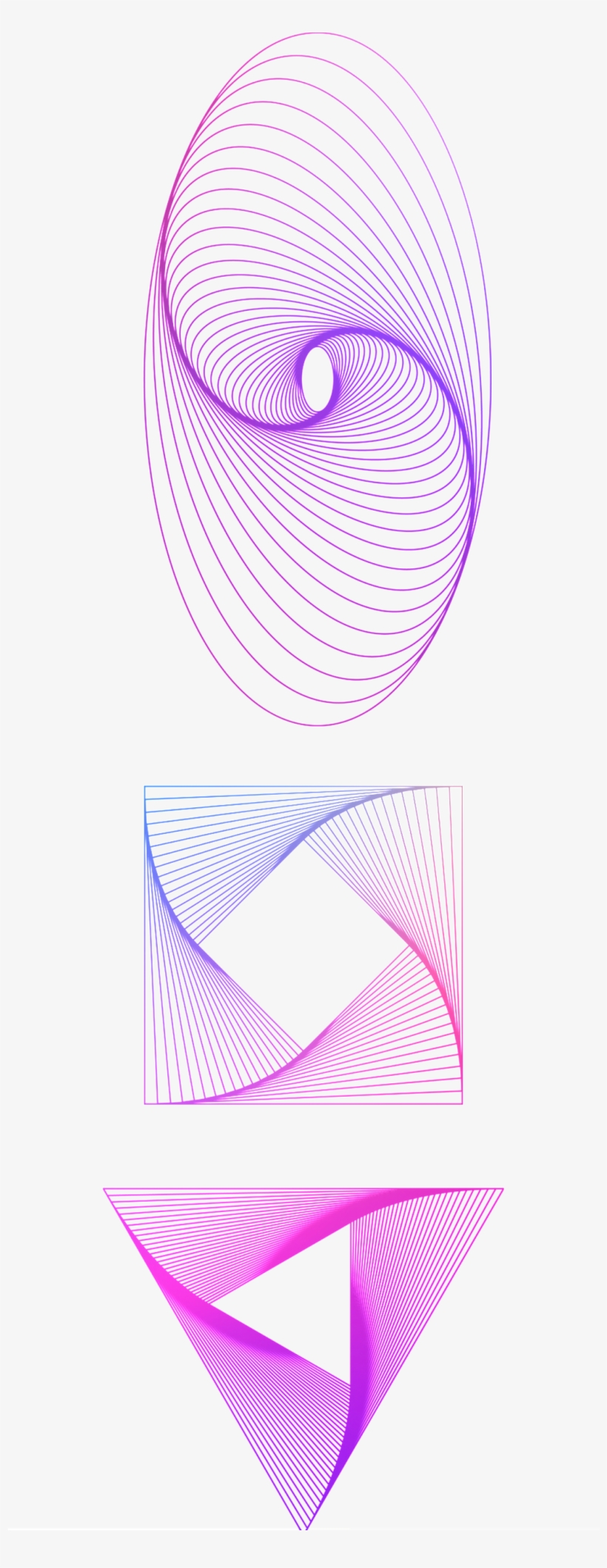 Modern Technology Irregular Lines Transparent Decoratives - Circle, transparent png download