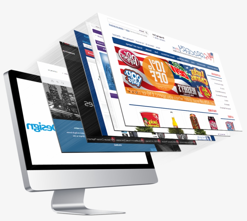 Web Design Png Background Image - Web Design Computer Png, transparent png download