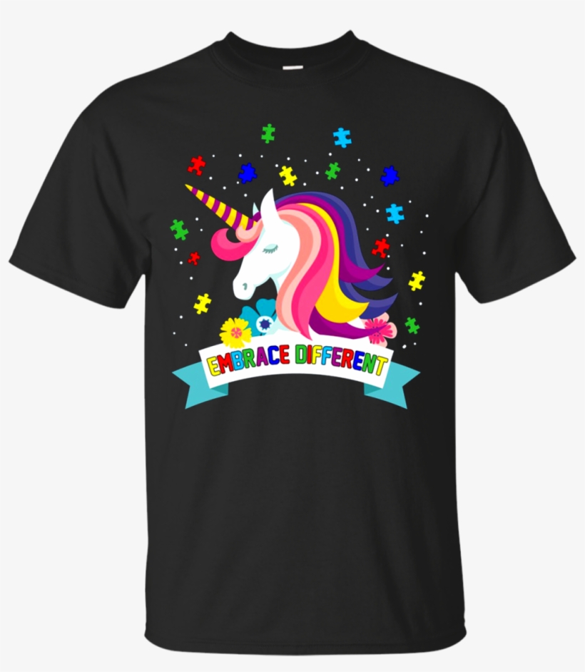 Autism Awareness Shirt Unicorn Autism Puzzle Piece - Unicorn Mommy Shirt Dad Of Beautiful Unicorn Funny, transparent png download