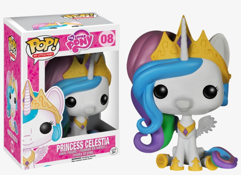 My Little Pony - Pop Vinyl Princess Celestia, transparent png download