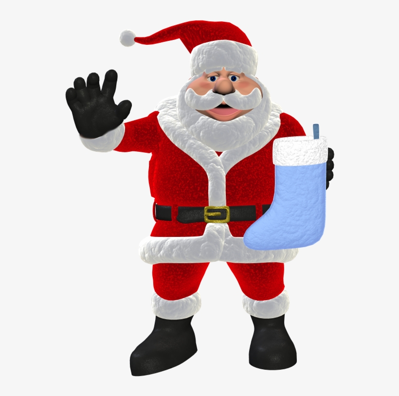 Small Christmas Santa Clipart - Christmas Day, transparent png download