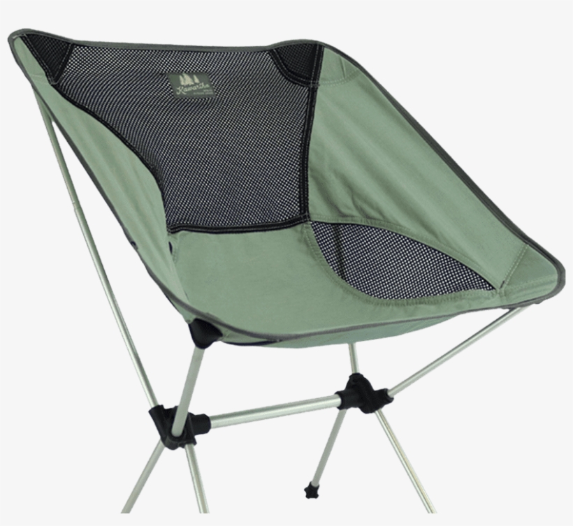 Camp Chairs - Gray Camp Furniture By Kawartha - Gray Camping Chair, transparent png download